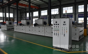 NMT-TZ-88纖維材料，先預(yù)熱再浸膠再固化預(yù)熱固化隧道爐(威海光威)