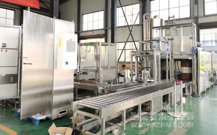 210L油桶輸送加熱烘房